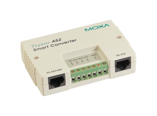 Moxa A53-DB9F w/o Adapter RS-232/422/485 Converter 2KV Isolation 